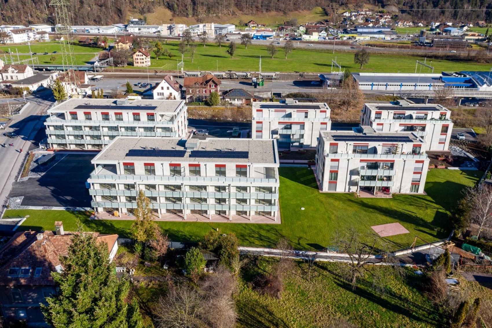 Ferienwohnung WAZ Wohnen auf Zeit - Flums Exterior foto