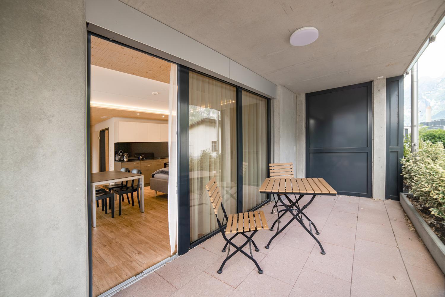 Ferienwohnung WAZ Wohnen auf Zeit - Flums Exterior foto