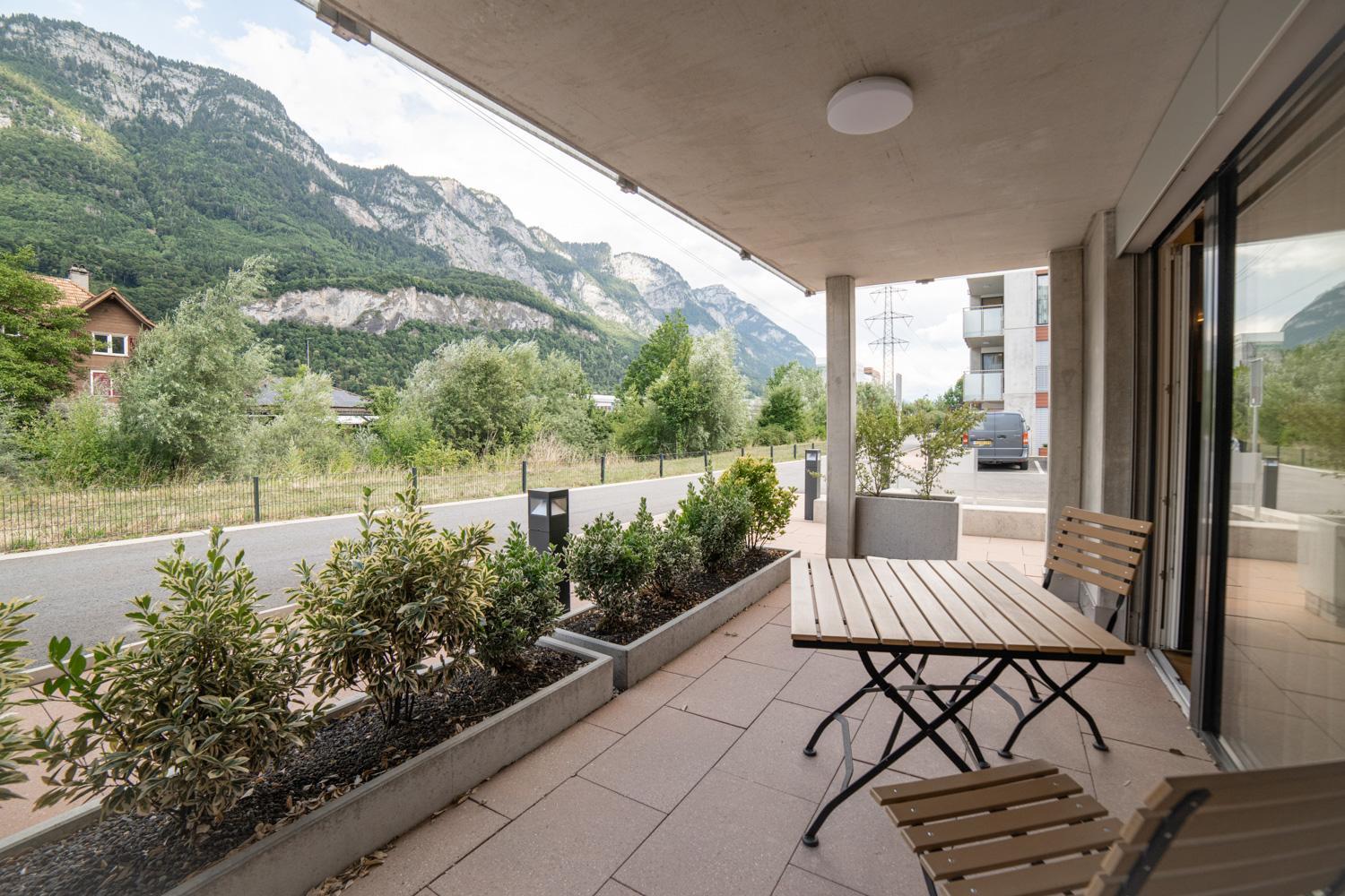Ferienwohnung WAZ Wohnen auf Zeit - Flums Exterior foto