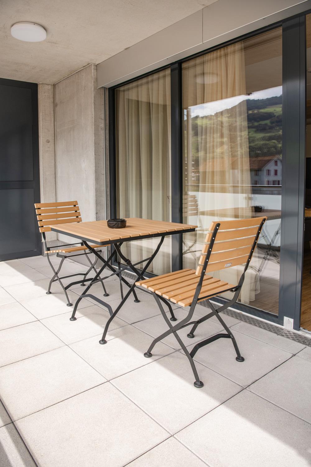 Ferienwohnung WAZ Wohnen auf Zeit - Flums Exterior foto